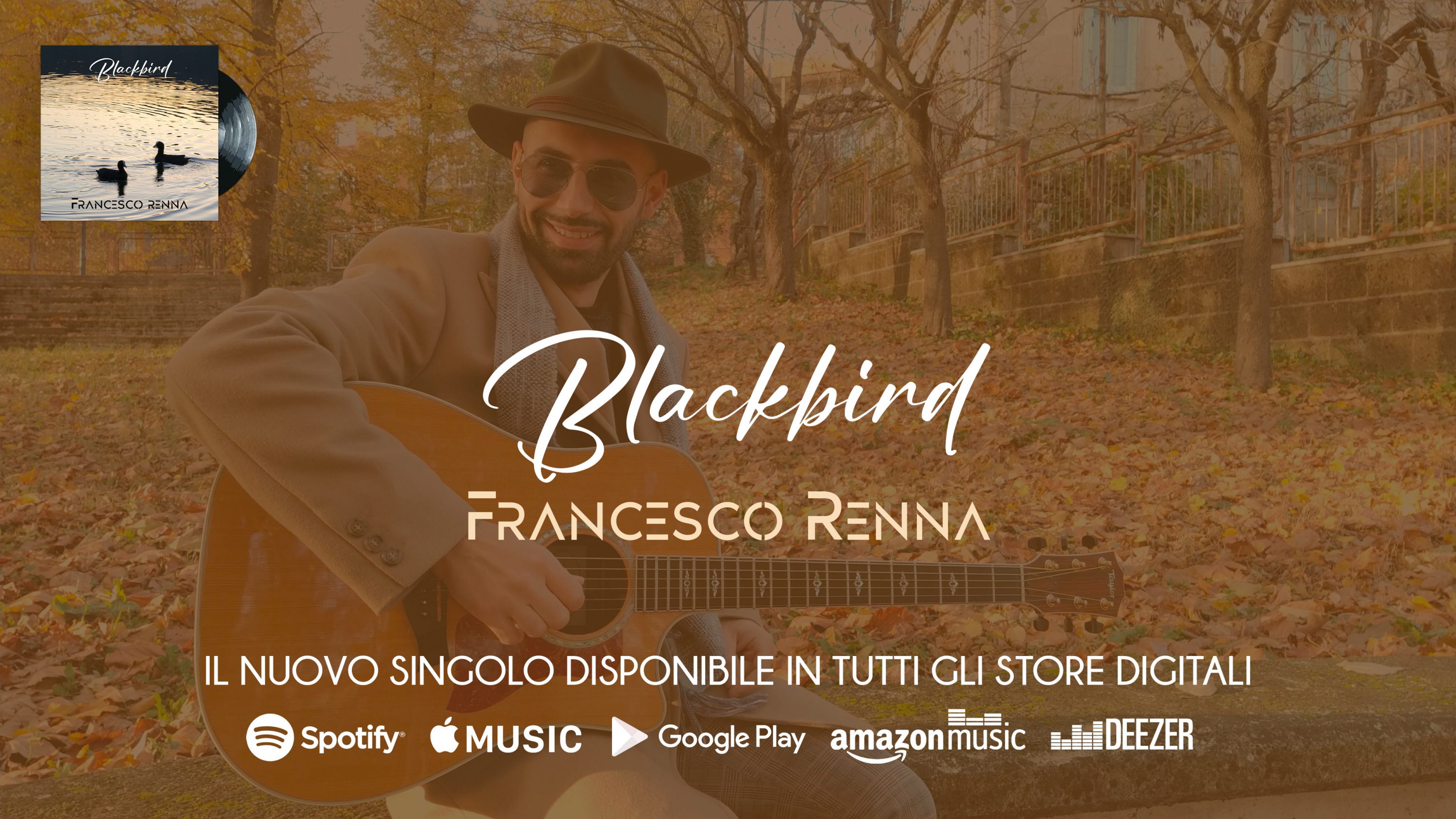 Blackbird, il nuovo singolo di Francesco Renna