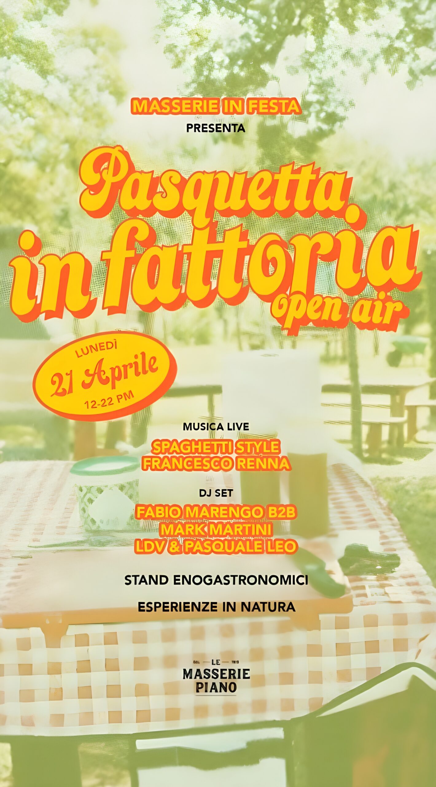 Live Francesco Renna Pasquetta 2025